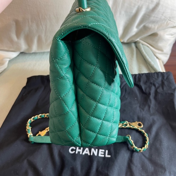 💚 ✨ Gorgeous  Chanel Coco Handle✨💚 - Picture 14 of 14